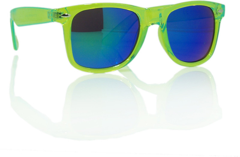 VR Designers Rectangular Sunglasses(Blue)