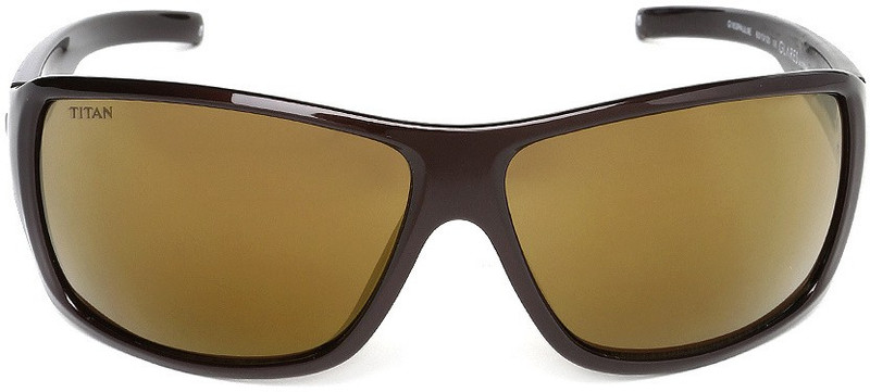 Glares by Titan Sports Sunglasses(Brown)