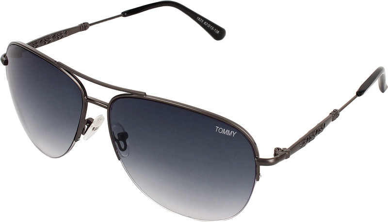 Tommy fashion Aviator Sunglasses(Grey)