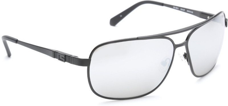 Guess Aviator Sunglasses(Grey, Silver) Guess Aviator Sunglasses(Grey, Silver)
