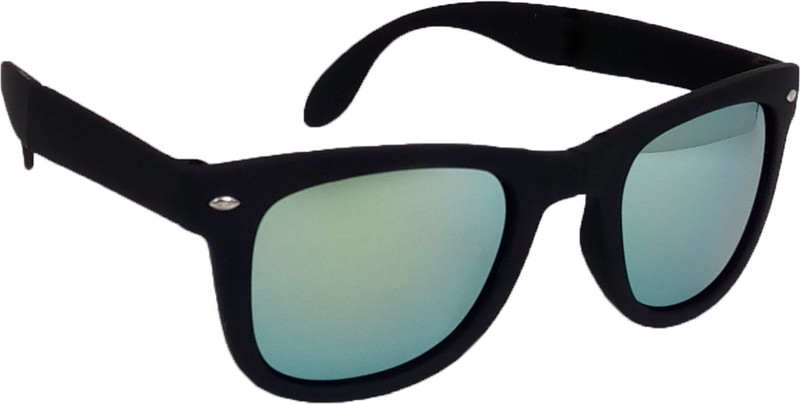 Hrinkar Wayfarer Sunglasses(Golden, Silver)