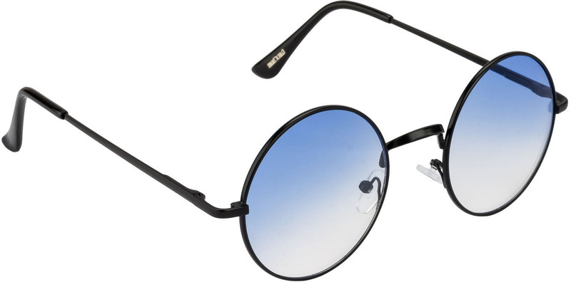 Clark N' Palmer Round Sunglasses(Blue, Clear)