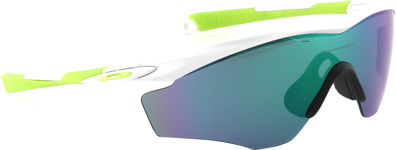 Oakley M2 FRAME XL Sports Sunglass(Green, Violet)