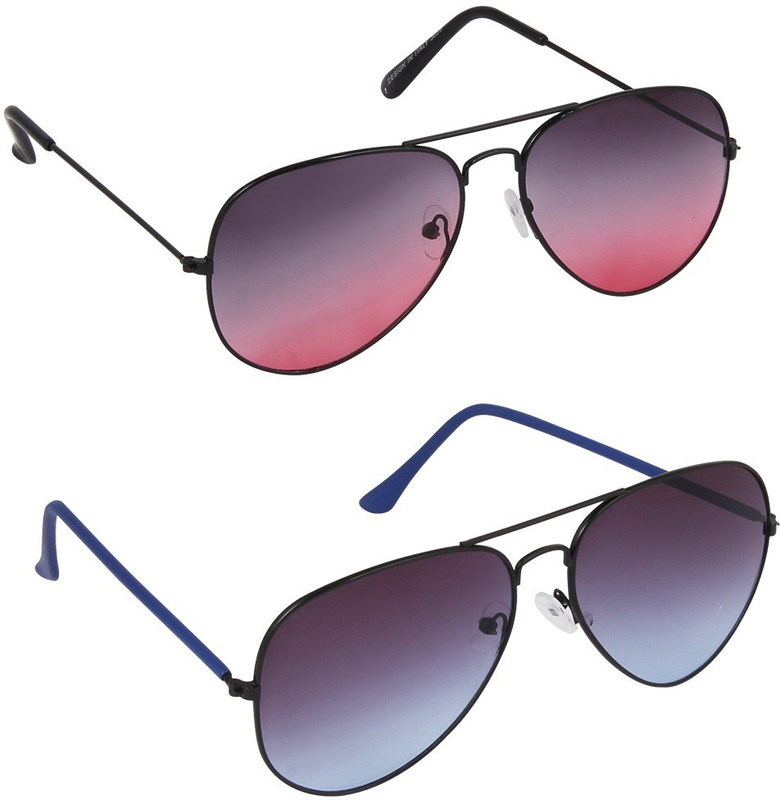 Nirosha Aviator Sunglasses(Multicolor) Nirosha Aviator Sunglasses(Multicolor)