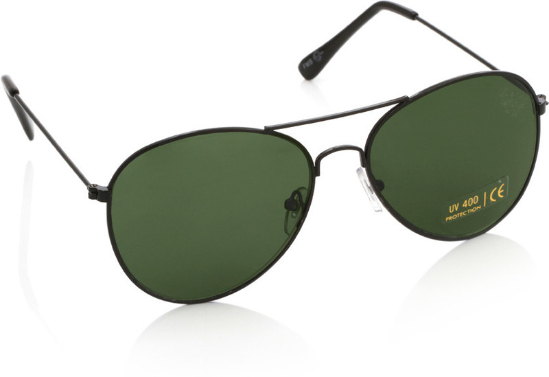 Flying Machine Aviator Sunglasses(Green)