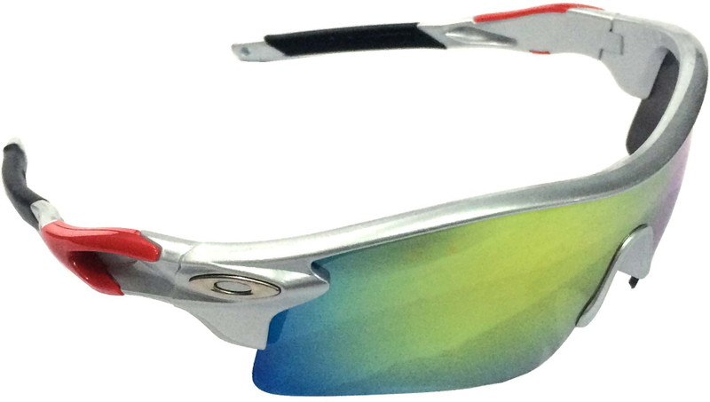 Eye Jewels Sports Sunglasses(Green, Blue)