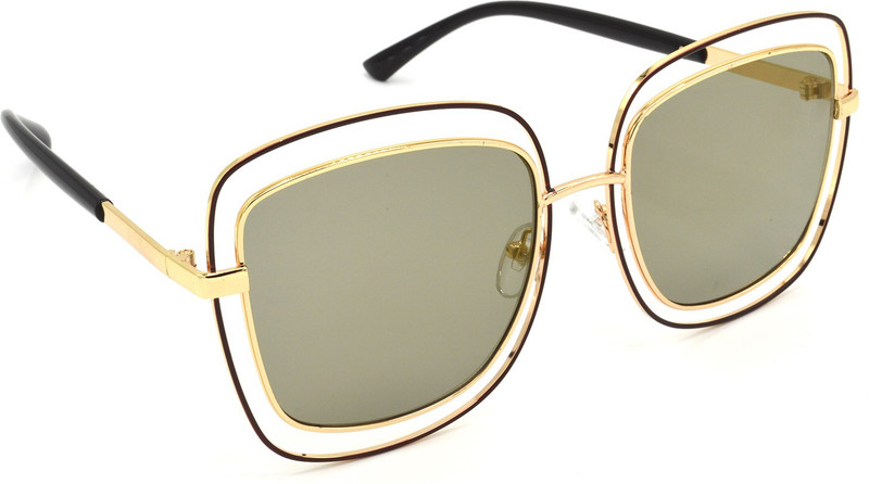 Hrinkar Over-sized Sunglasses(Multicolor)