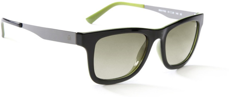 United Colors of Benetton Wayfarer Sunglasses(Grey)