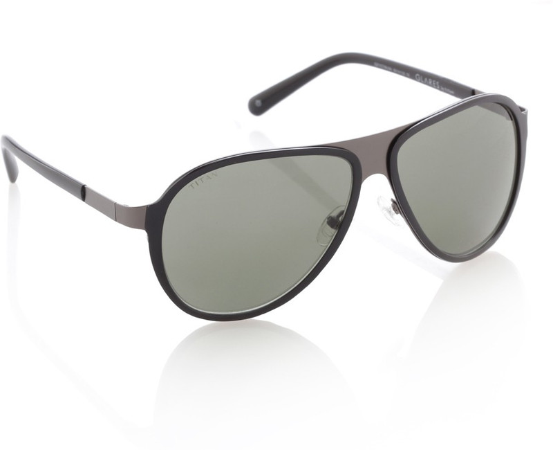 Titan Aviator Sunglasses(Green)