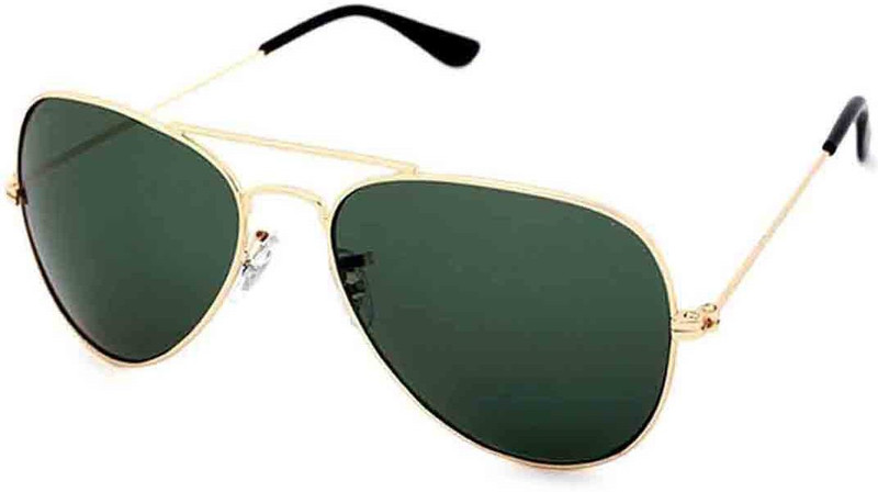 Yaadi Aviator Sunglasses(Golden)