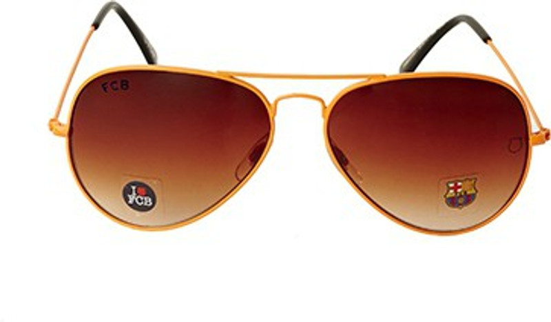 FCB Aviator Sunglasses(Brown)