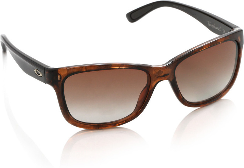 Oakley FOREHAND Wayfarer Sunglass(Brown)