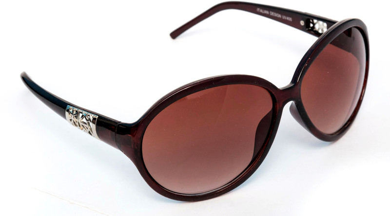 TheWhoop Over-sized Sunglasses(Brown)