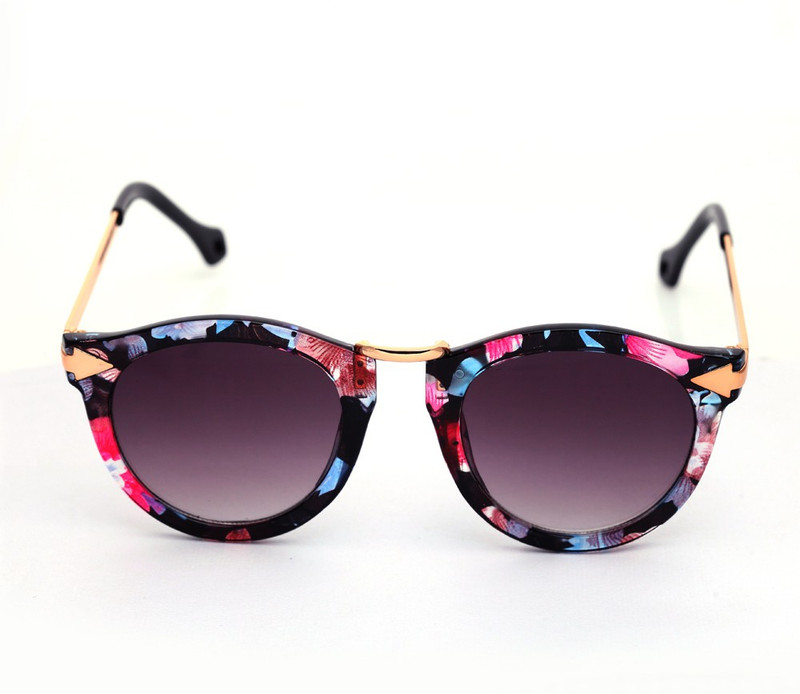 Just Pretty Things Cat-eye Sunglasses(Black)