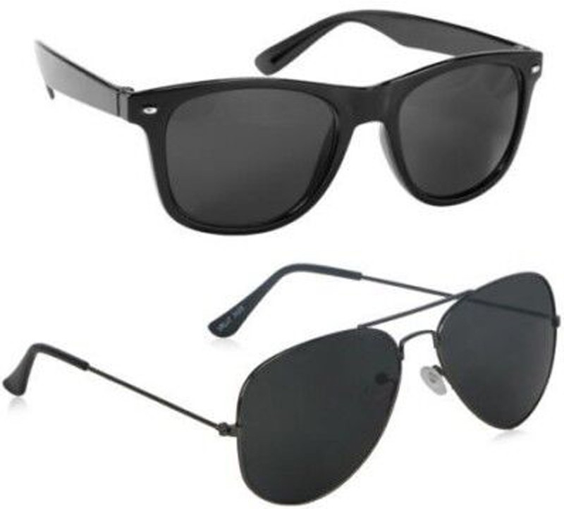 Flier Wayfarer, Aviator Sunglasses(For Boys)