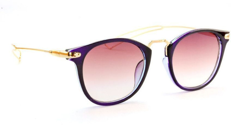 Stacle Round Sunglasses(Brown)