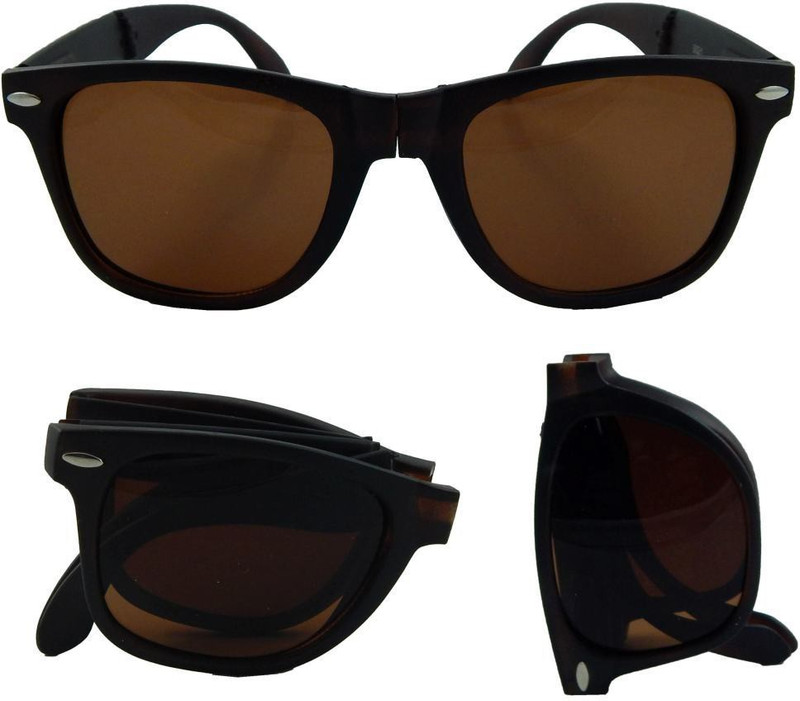 KBC Wayfarer Sunglasses(Brown)