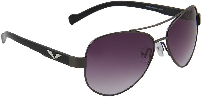 Camerii Rectangular Sunglasses(Violet)
