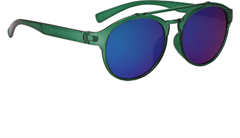 Reyda Round Sunglasses(Blue)