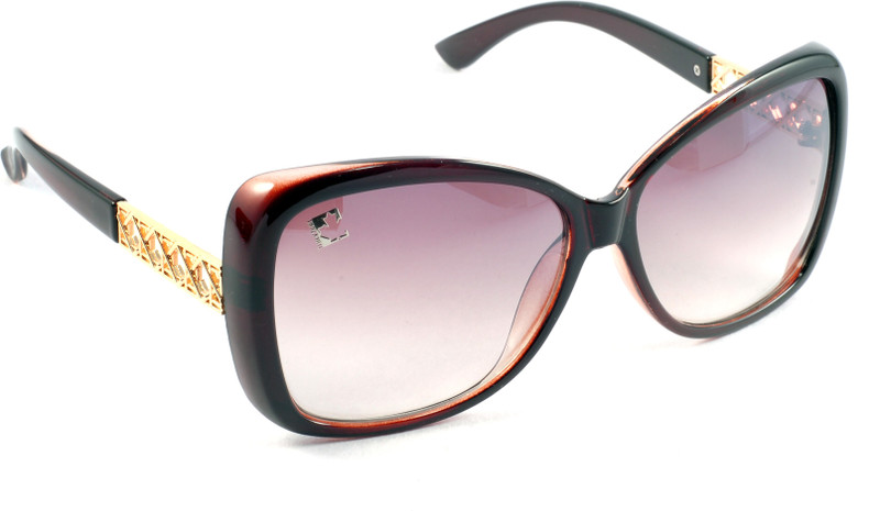 Clark N' Palmer Over-sized Sunglasses(Brown)