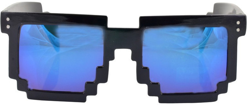 Alpha Man Wayfarer Sunglasses(Blue)