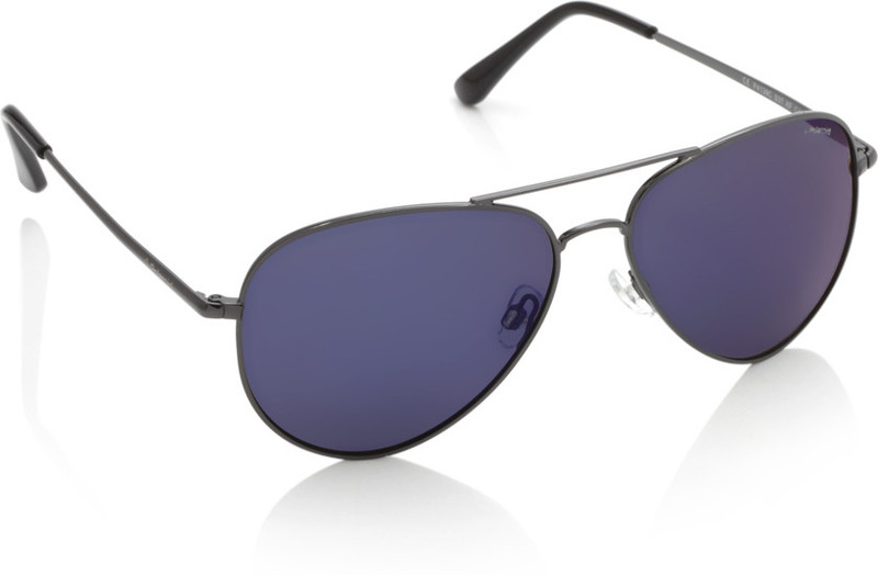 Polaroid Aviator Sunglasses(Blue)