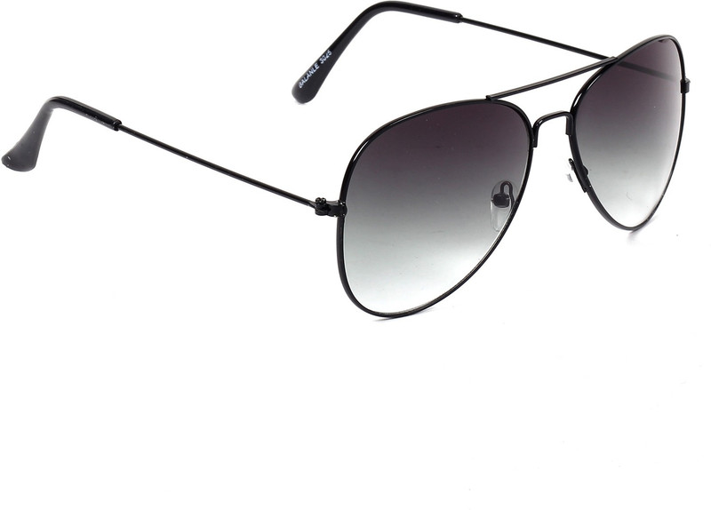 Eyeland Aviator Sunglasses(Black, Green) Eyeland Aviator Sunglasses(Black, Green)