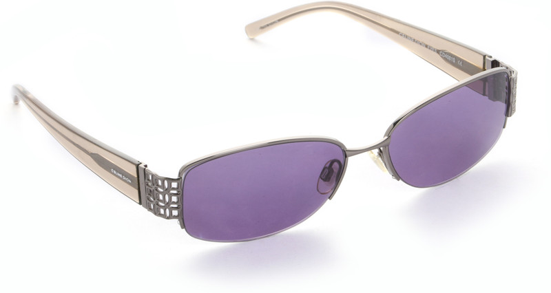 Celine Dion Rectangular Sunglasses(Violet)