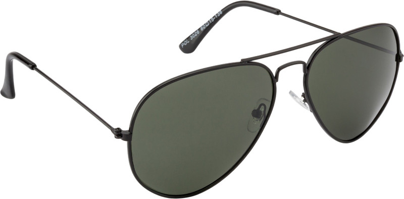 Yaadi Aviator Sunglasses(Green)