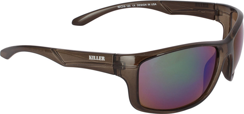 Killer Rectangular Sunglasses(Brown)