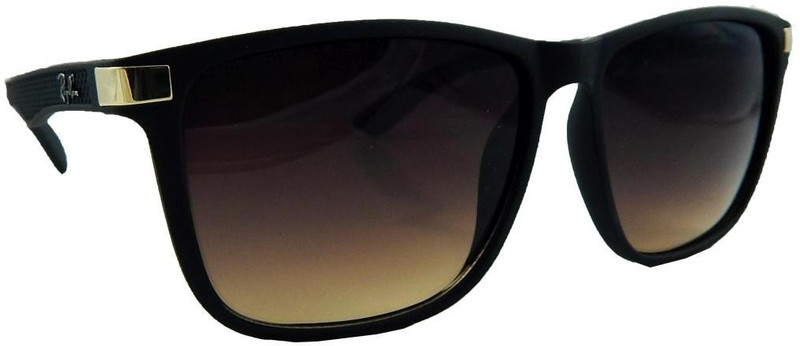 Riy Don Rectangular Sunglasses(Brown)