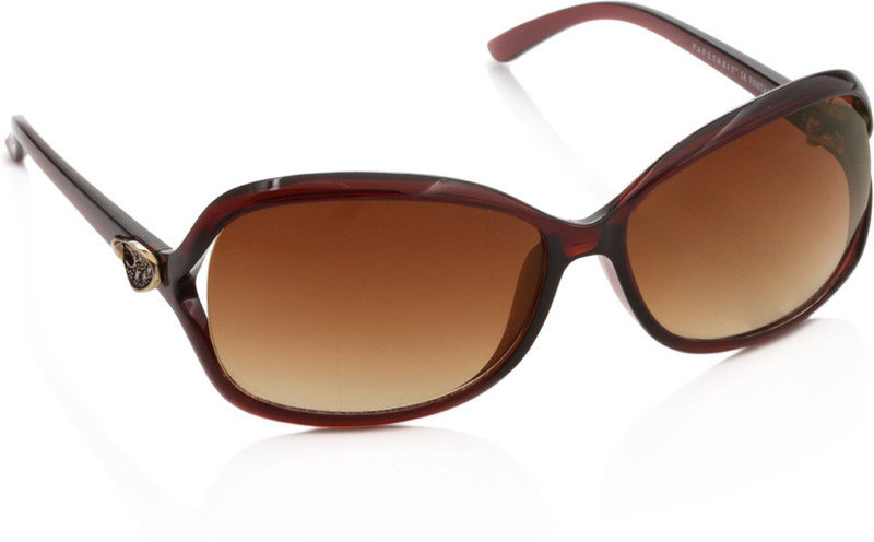 Farenheit Over-sized Sunglasses(Brown)