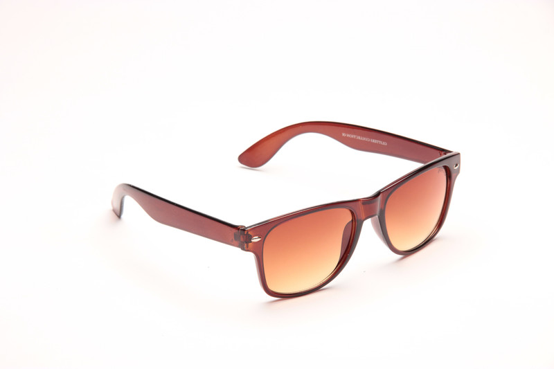 Glitters Wayfarer Sunglasses(Brown) image.