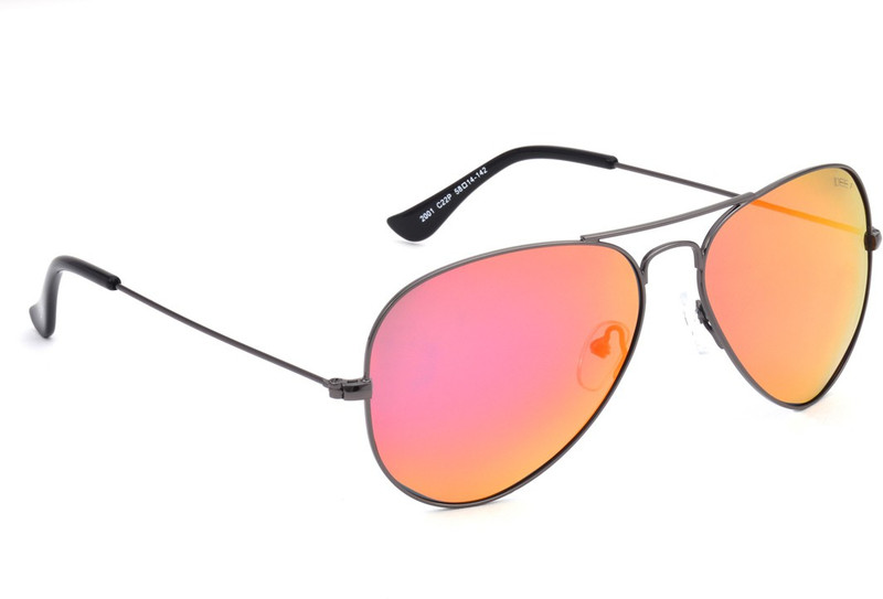 IDEE Aviator Sunglasses(Blue, Pink)