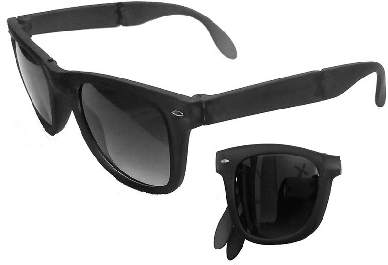 Hrinkar Wayfarer Sunglasses(Black)