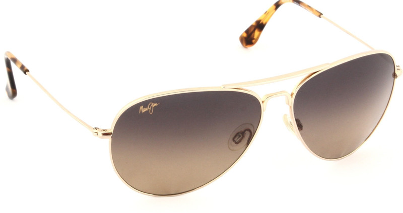 Maui Jim Aviator Sunglasses(Brown)