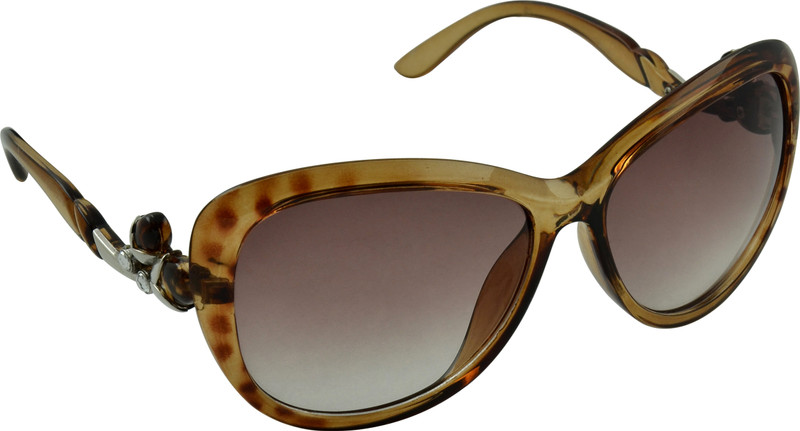 Rockford Over-sized Sunglasses(Brown)