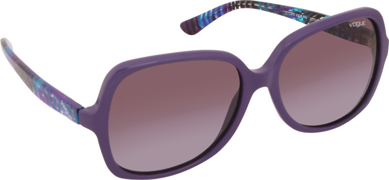 Vogue Rectangular Sunglasses(Violet)