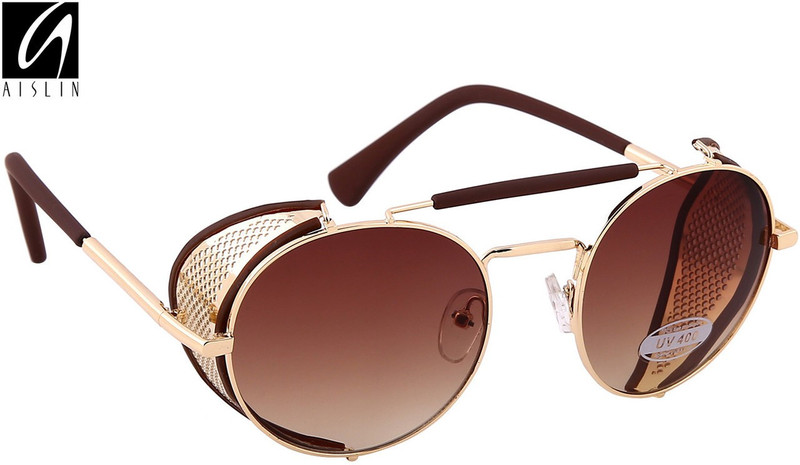 Aislin Round Sunglasses(Brown) Aislin Round Sunglasses(Brown)