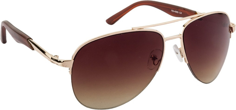 Funky Boys Aviator Sunglasses(Brown)