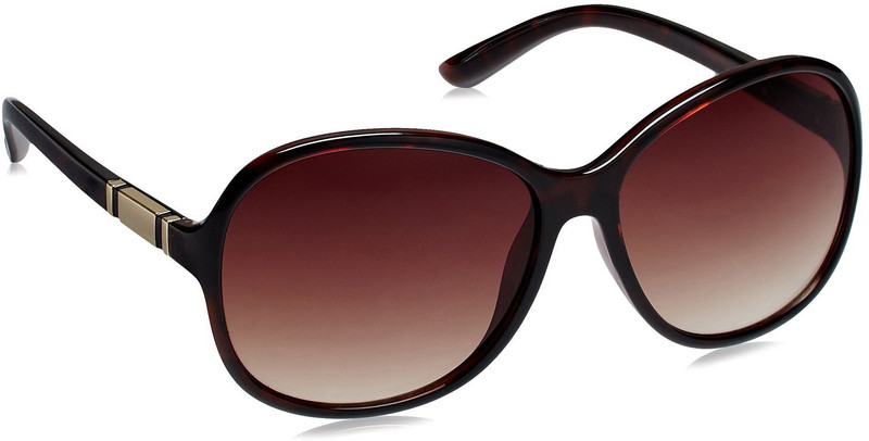 Image Oval Sunglasses(Brown)