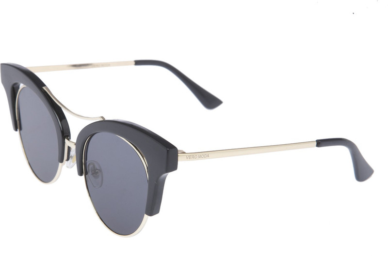 Vero Moda Cat-eye Sunglasses(Black)