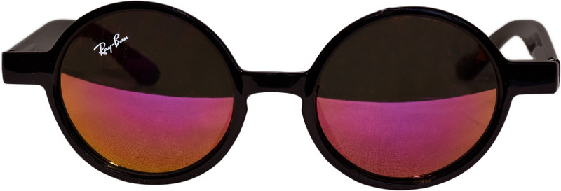 Art Creation Round Sunglasses(Yellow)