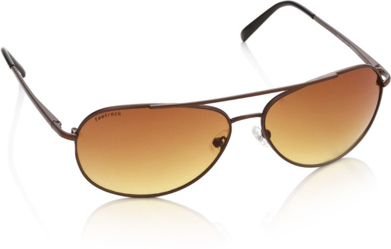 Fastrack Aviator Sunglasses(Brown)