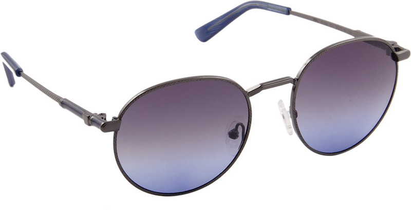 Farenheit Round Sunglasses(Blue)