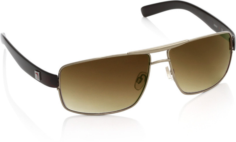 Spykar Rectangular Sunglasses(Brown)