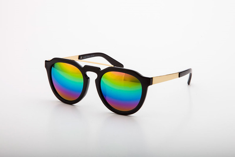 Dapper Homme Round Sunglasses(Multicolor)