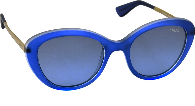Vogue Oval Sunglasses(Blue)