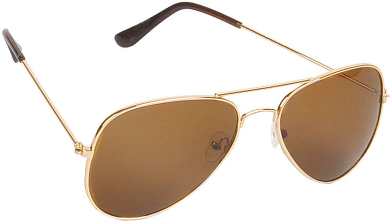 Hawai Aviator Sunglasses(Brown)