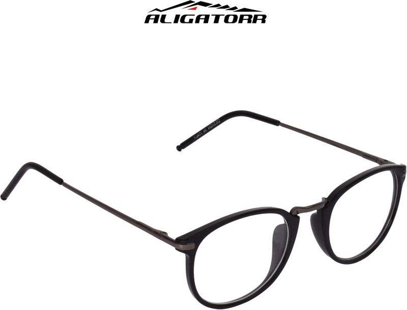 Aligatorr Oval Sunglasses(Clear)